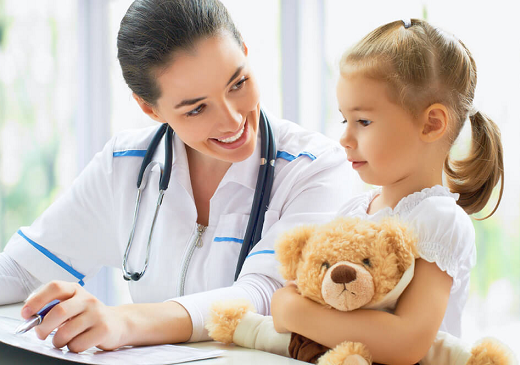 За какие оценки развития ребенка отвечает педиатр?