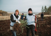 Россиянки подарили мужчинам посадки леса на миллион рублей в 2022 году