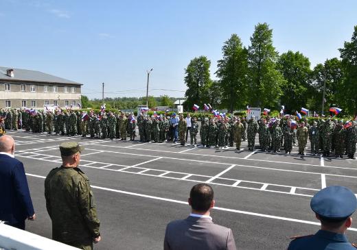 Первая военно-патриотическая смена «Время героев» открылась в Кемеровской области