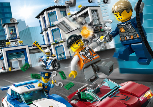 Конкурс LEGO® City: отважным полицейским нужна помощь!