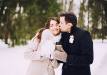 Как не замерзнуть невесте на свадьбе зимой